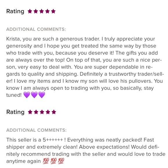 Some of My Trade Feedbacks - Picture 11 of 11